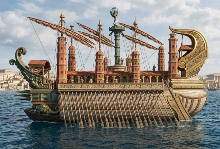 Storia, il tempio galleggiante di Caligola: la brutta fine della nave-santuario nel lago di Nemi